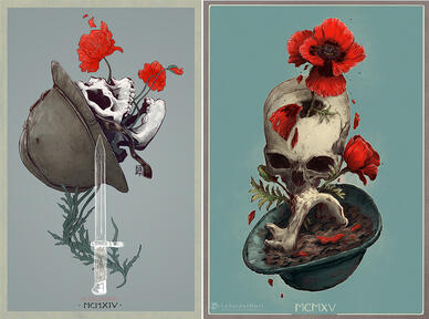 A4/ A5 Poppies