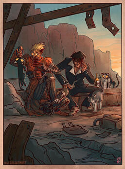 A4 Trigun - Dinner