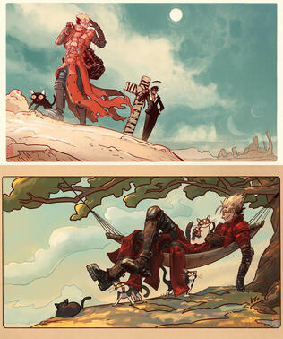Trigun A5 - Roadtrip | Hamaka