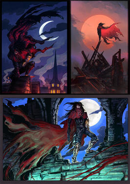 FFVII - A4 / A3 Kalm | Vincent Sun
