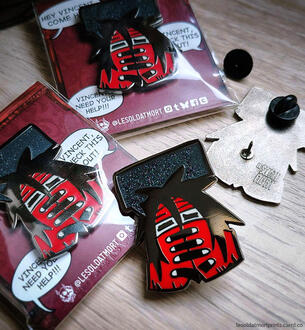 FFVII - Vincent enamel pin